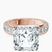 Pre-Designed 10kt Rose Gold Regalia Milgrain Lab Diamond Ring