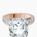 Pre-Designed 14kt Rose Gold Regalia Milgrain Lab Diamond Ring