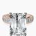 Pre-Designed 14kt Rose Gold Regalia Milgrain Lab Diamond Ring