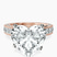 Pre-Designed 18kt Rose Gold Regalia Milgrain Lab Diamond Ring
