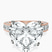 Pre-Designed 18kt Rose Gold Regalia Milgrain Lab Diamond Ring