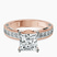 Pre-Designed 18ct Rose Gold Regalia Milgrain Lab Diamond Ring