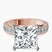 Pre-Designed 14kt Rose Gold Regalia Milgrain Lab Diamond Ring