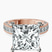 Pre-Designed 14kt Rose Gold Regalia Milgrain Lab Diamond Ring
