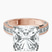 Pre-Designed 18kt Rose Gold Regalia Milgrain Lab Diamond Ring