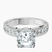 Pre-Designed 14kt White Gold Regalia Milgrain Lab Diamond Ring