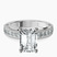 Pre-Designed Platinum Regalia Milgrain Lab Diamond Ring