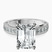 Pre-Designed Platinum Regalia Milgrain Lab Diamond Ring