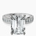 Pre-Designed 10kt White Gold Regalia Milgrain Lab Diamond Ring