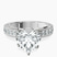 Pre-Designed Platinum Regalia Milgrain Lab Diamond Ring