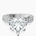 Pre-Designed Platinum Regalia Milgrain Lab Diamond Ring