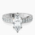 Pre-Designed Platinum Regalia Milgrain Lab Diamond Ring