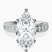 Pre-Designed Platinum Regalia Milgrain Lab Diamond Ring