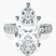 Pre-Designed 14kt White Gold Regalia Milgrain Lab Diamond Ring