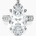 Pre-Designed Platinum Regalia Milgrain Lab Diamond Ring