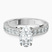 Pre-Designed 18kt White Gold Regalia Milgrain Lab Diamond Ring