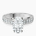 Pre-Designed 9ct White Gold Regalia Milgrain Lab Diamond Ring