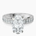 Pre-Designed Platinum Regalia Milgrain Lab Diamond Ring