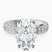Pre-Designed Platinum Regalia Milgrain Lab Diamond Ring