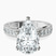 Pre-Designed 14kt White Gold Regalia Milgrain Lab Diamond Ring