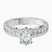 Pre-Designed 14kt White Gold Regalia Milgrain Lab Diamond Ring