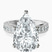 Pre-Designed 14kt White Gold Regalia Milgrain Lab Diamond Ring