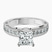 Pre-Designed 14kt White Gold Regalia Milgrain Lab Diamond Ring