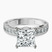 Pre-Designed 14kt White Gold Regalia Milgrain Lab Diamond Ring