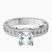 Pre-Designed 14kt White Gold Regalia Milgrain Lab Diamond Ring