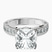 Pre-Designed Platinum Regalia Milgrain Lab Diamond Ring