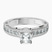 Pre-Designed Platinum Regalia Milgrain Lab Diamond Ring