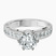 Pre-Designed 18kt White Gold Regalia Milgrain Lab Diamond Ring