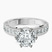 Pre-Designed 10ct White Gold Regalia Milgrain Lab Diamond Ring