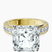 Pre-Designed 18kt Yellow Gold Regalia Milgrain Lab Diamond Ring