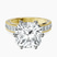 Pre-Designed 14kt Yellow Gold Regalia Milgrain Lab Diamond Ring