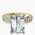 Pre-Designed 18kt Yellow Gold Regalia Milgrain Lab Diamond Ring