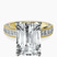 Pre-Designed 18kt Yellow Gold Regalia Milgrain Lab Diamond Ring