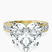 Pre-Designed 18kt Yellow Gold Regalia Milgrain Lab Diamond Ring