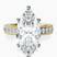 Pre-Designed 10kt Yellow Gold Regalia Milgrain Lab Diamond Ring