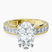 Pre-Designed 10kt Yellow Gold Regalia Milgrain Lab Diamond Ring