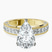 Pre-Designed 10kt Yellow Gold Regalia Milgrain Lab Diamond Ring