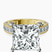 Pre-Designed 18kt Yellow Gold Regalia Milgrain Lab Diamond Ring