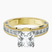 Pre-Designed 18ct Yellow Gold Regalia Milgrain Lab Diamond Ring