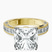 Pre-Designed 14kt Yellow Gold Regalia Milgrain Lab Diamond Ring