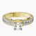 Pre-Designed 14kt Yellow Gold Regalia Milgrain Lab Diamond Ring