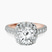 Pre-Designed 9ct Rose Gold Luxoré Vintage Allure Lab Diamond Ring