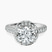 10kt White Gold Luxoré Vintage Allure Lab Diamond Ring