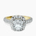 Luxoré Vintage Allure Lab Diamond Engagement Ring in 14ct Yellow Gold