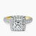 Pre-Designed 9ct Yellow Gold Luxoré Vintage Allure Lab Diamond Ring