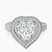 Pre-Designed Platinum Opulenté Antique Halo Lab Diamond Ring